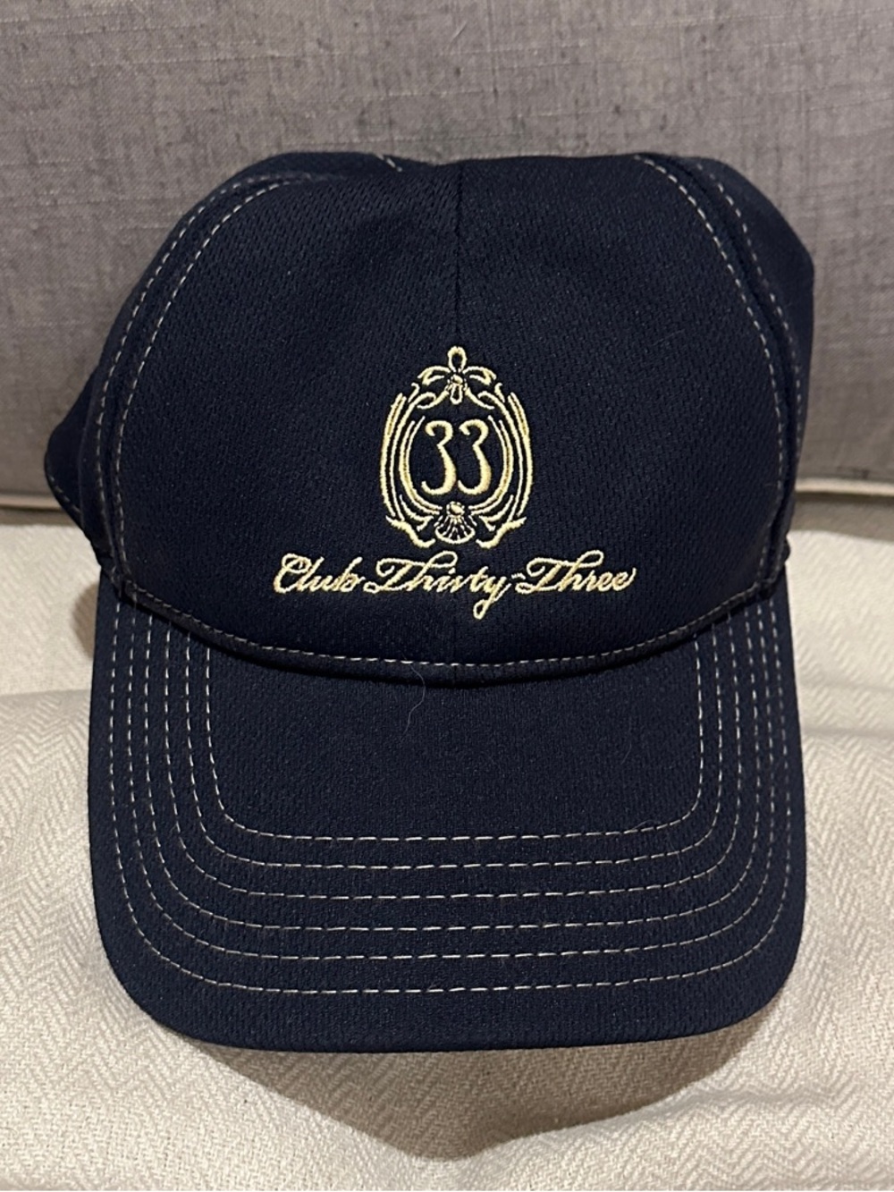 Rare Navy Club 33 Baseball Hat
